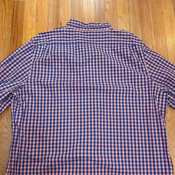 Nautica Classic Fit Gingham Long Sleeve Button Down - Picture 4 of 5